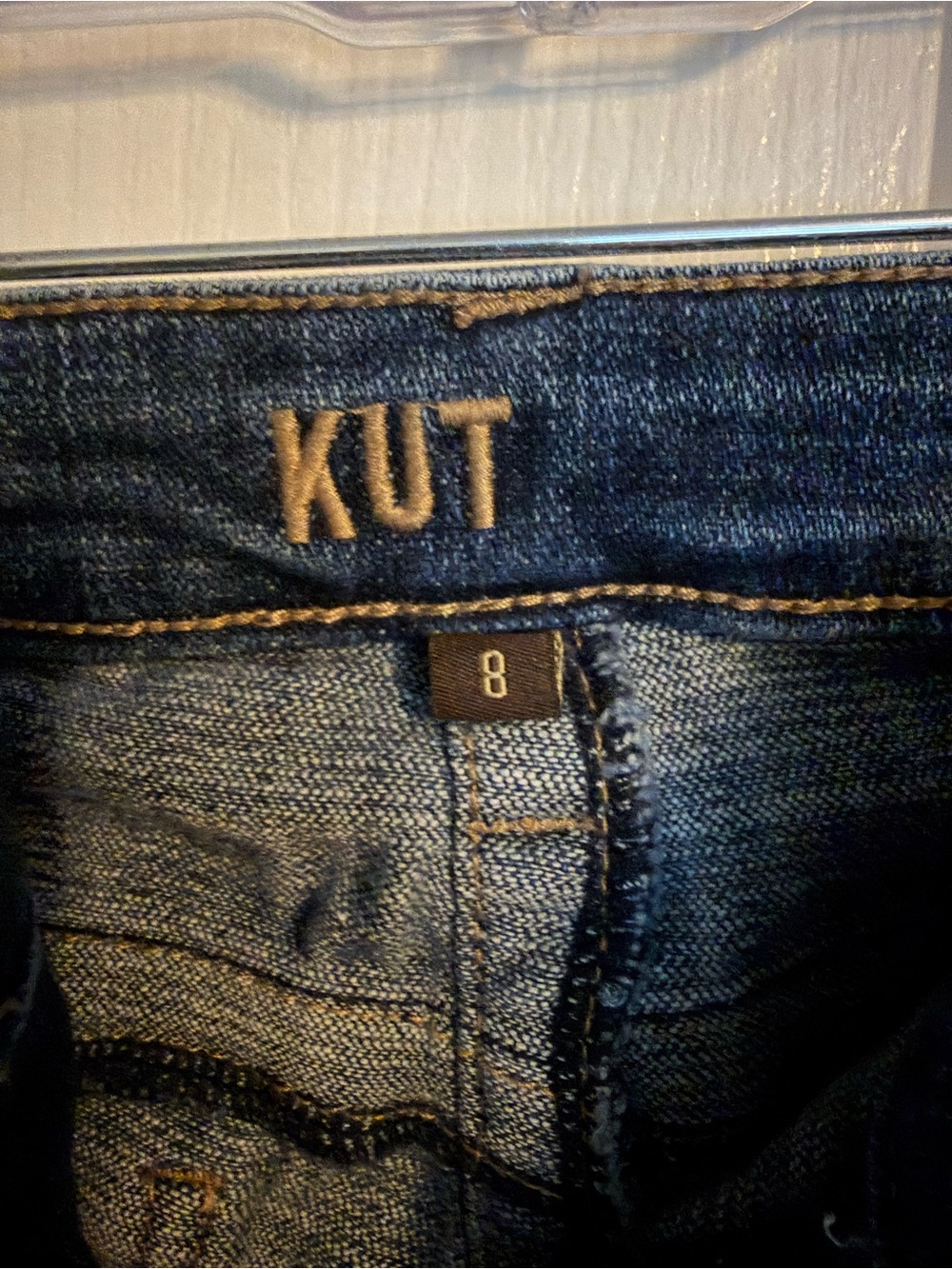 Kut from the Kloth Women's Dark Blue Bootcut Jeans